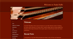 Desktop Screenshot of nadanidhi.com